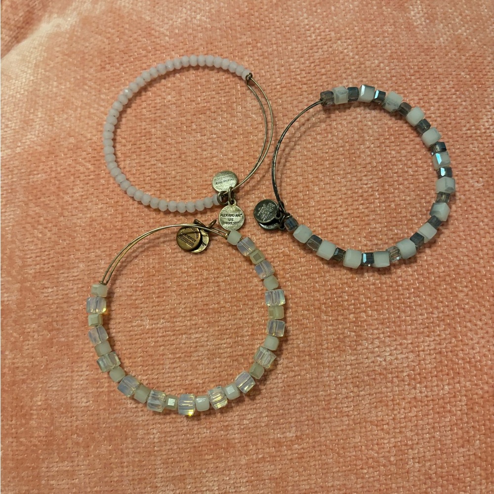 Alex and Ani adjustable bangles